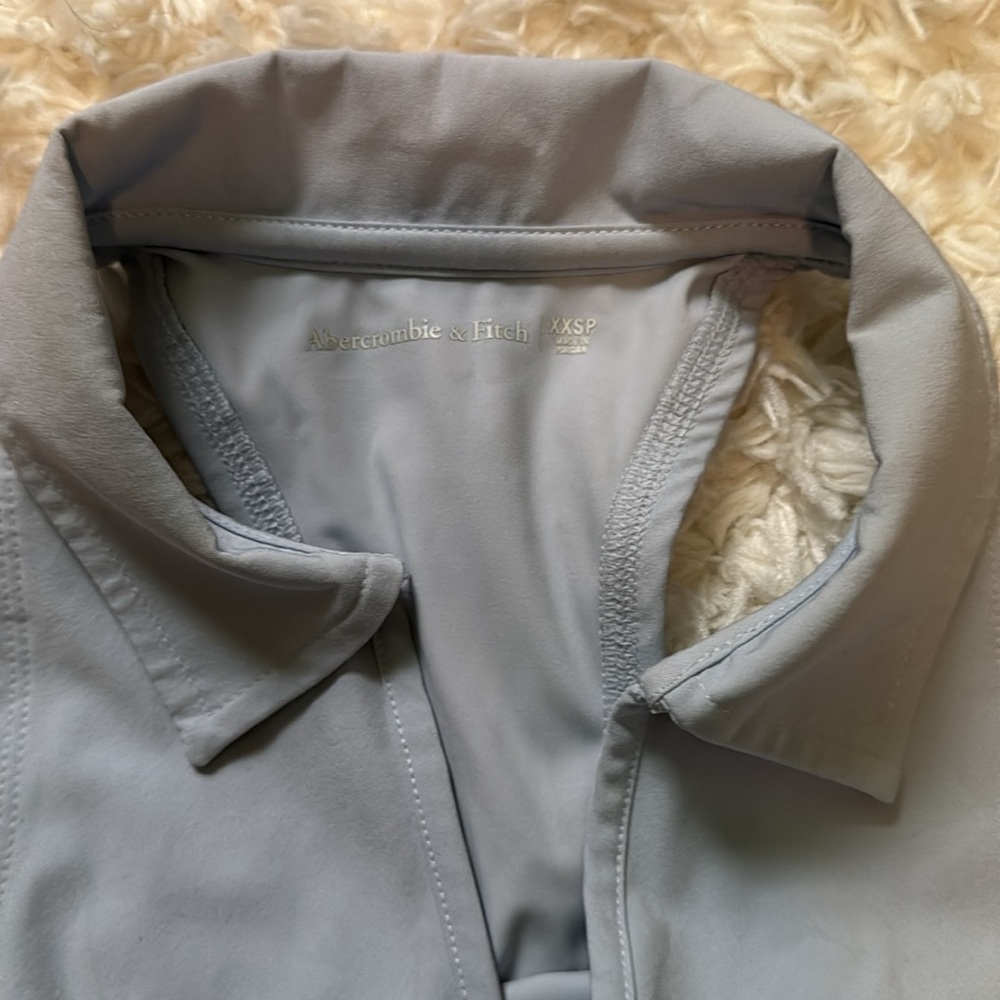 Abercrombie and Fitch polo dress Light Blue Sleeveless Dress - Picture 7 of 7